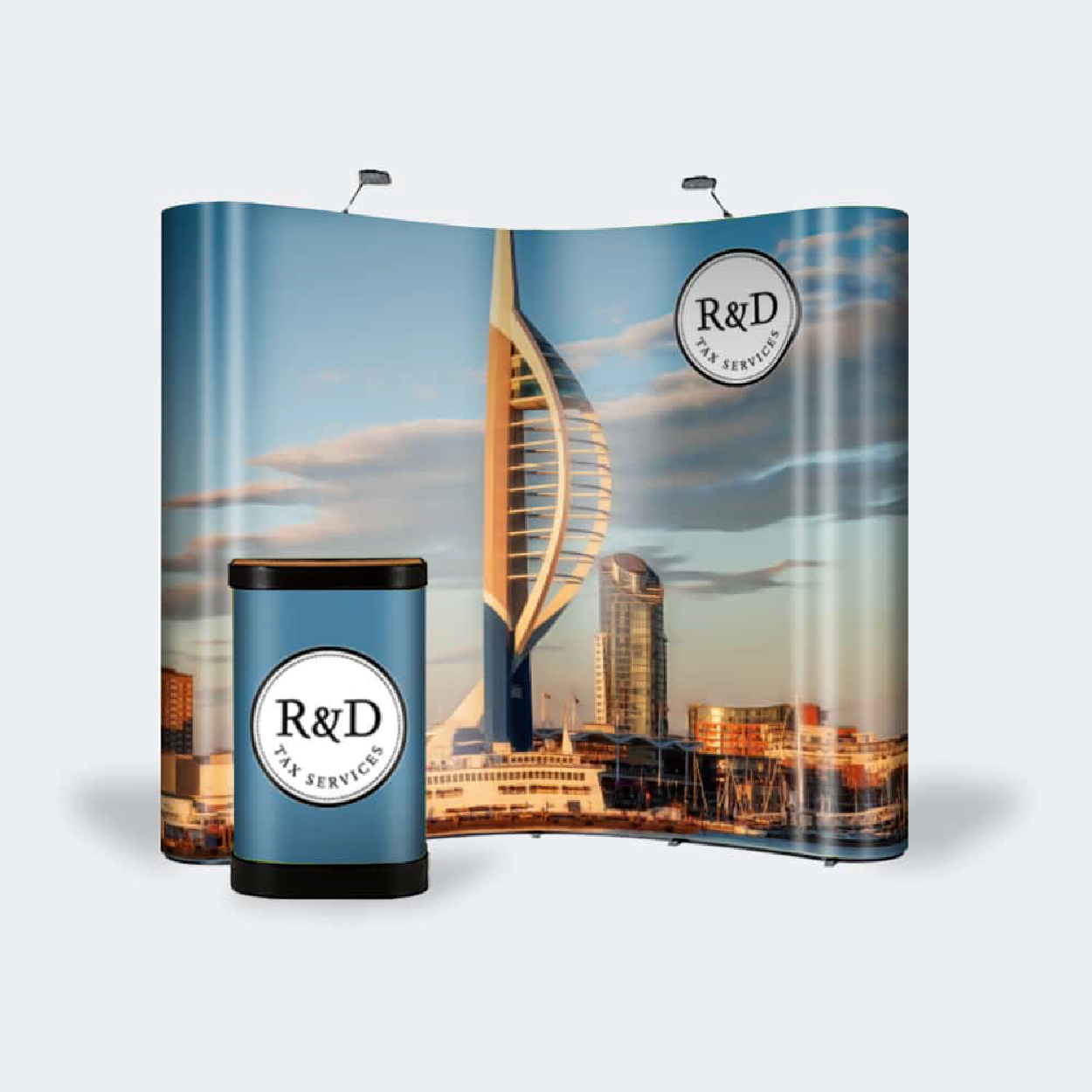 Event panel display banners