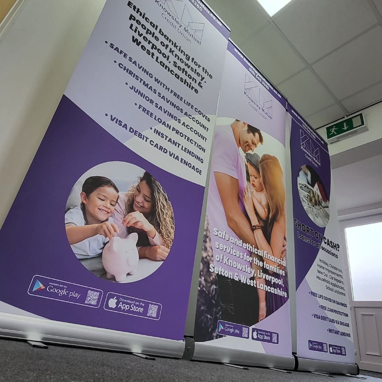 Rollup Banners supplies and print based in knowsley