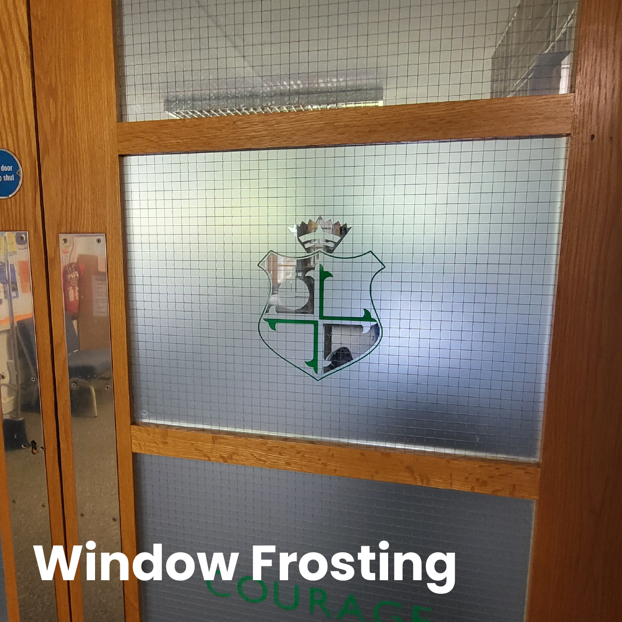Window frosting or any office with Liverpool